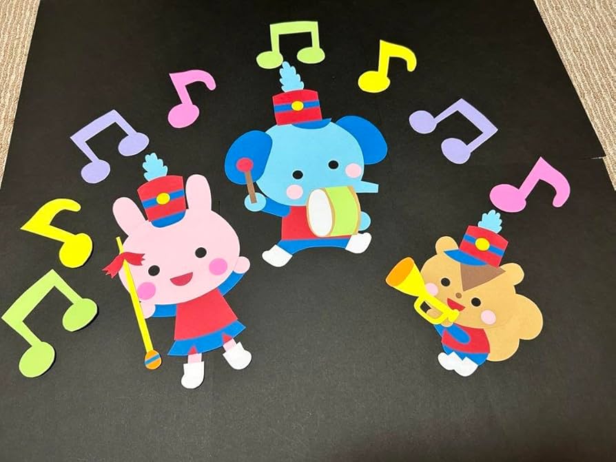 りん 壁面飾り 「音楽発表会①」大きく飾れます りん様専用 壁面飾り 「音楽発表会①」大きく飾れます - メルカリ